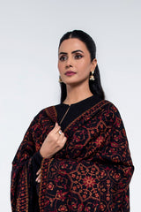 EMBROIDERED KARANNDI LAWN SHAWL