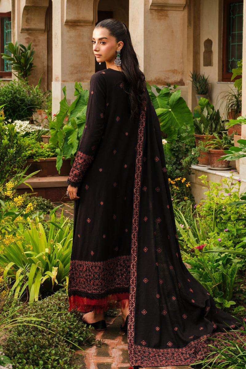 EMBROIDERED KARANNDI LAWN SHAWL