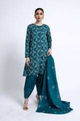 EMBROIDERED LAWN 3 PCS (UNSTITCHED)