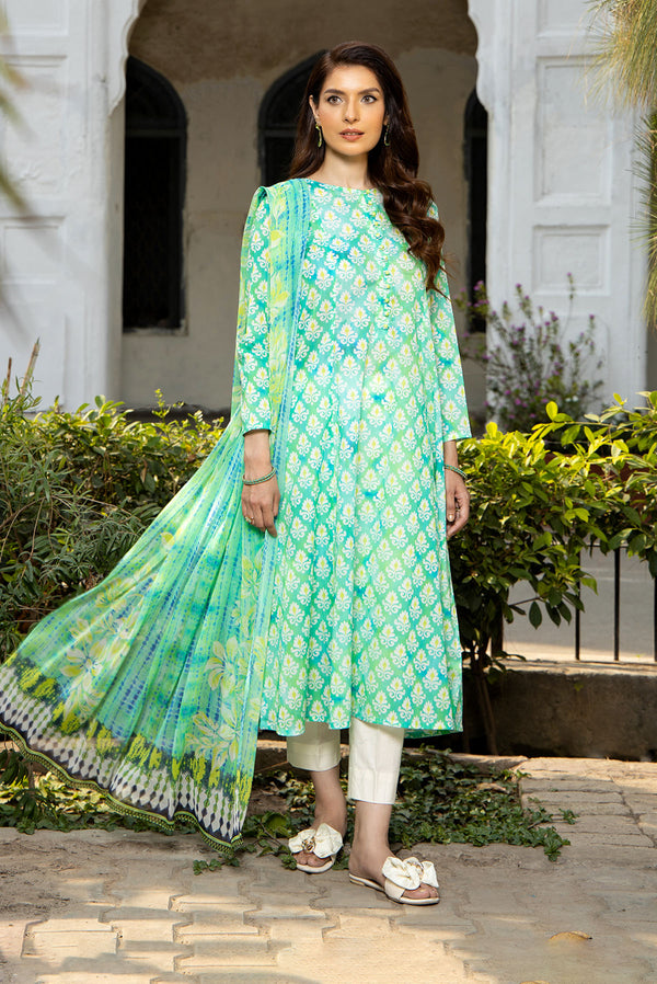 PRET PRINTED LAWN 2 PCS