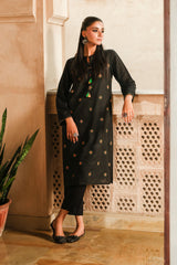 PRET EMBROIDERED  KARANDI LAWN  2 PCS