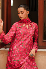 PRINTED SLUB KHADDAR 2 PCS (UNSTTICHED)