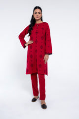 PRET EMBROIDERED  KARANDI LAWN  2 PCS